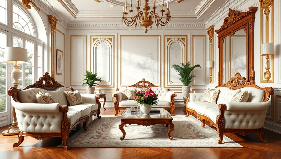 همه چیز درباره مبلمان کلاسیک ایتالیایی: از خرید تا دکوراسیون