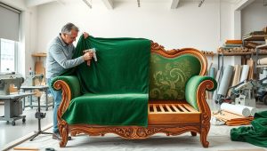 مبل کلاسیک چند متر پارچه می‌خواهد؟